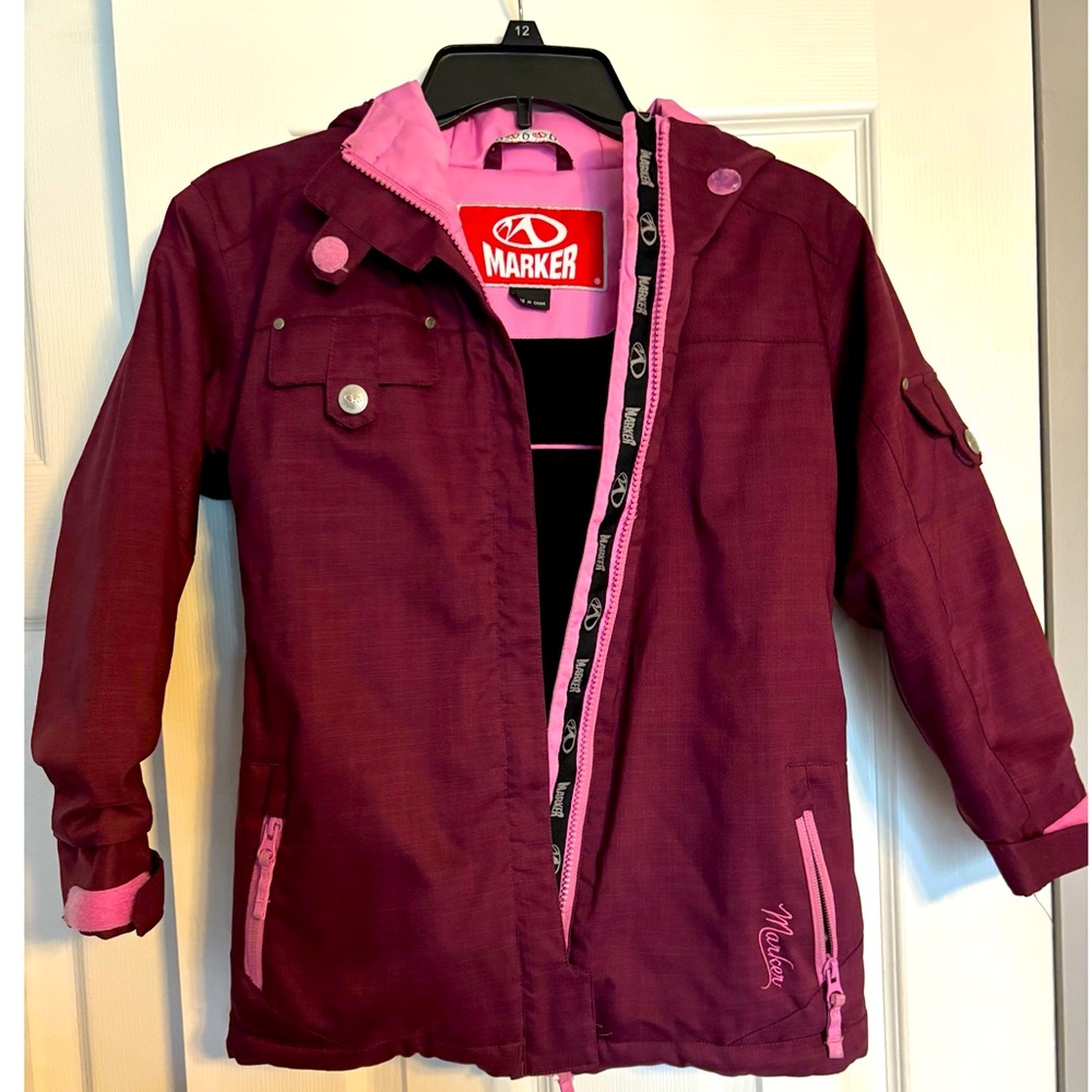 Marker girls winter sport jacket 🥶❄️